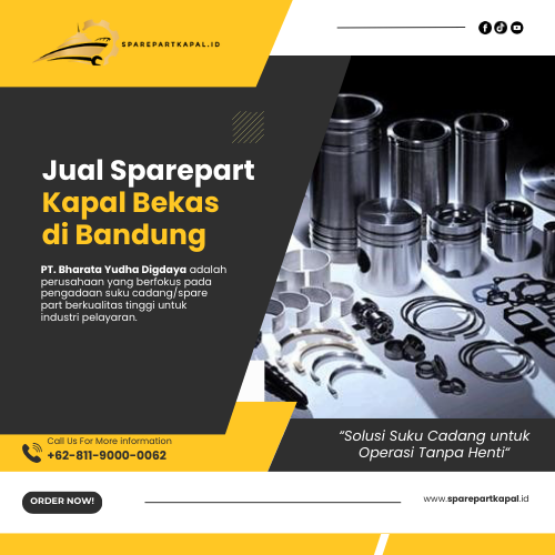jual sparepart kapal bekas di Bandung