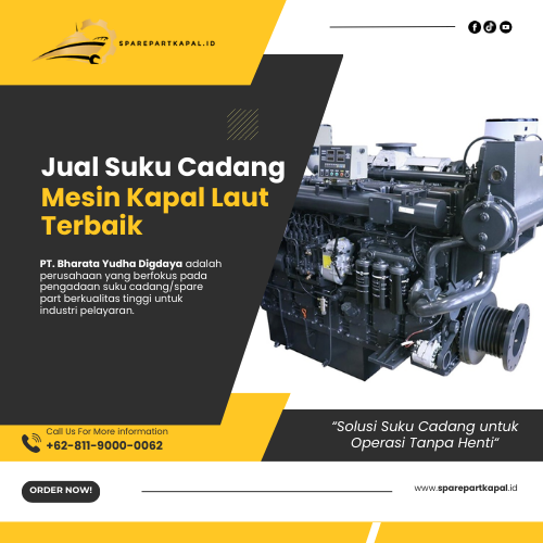 jual suku cadang mesin kapal laut